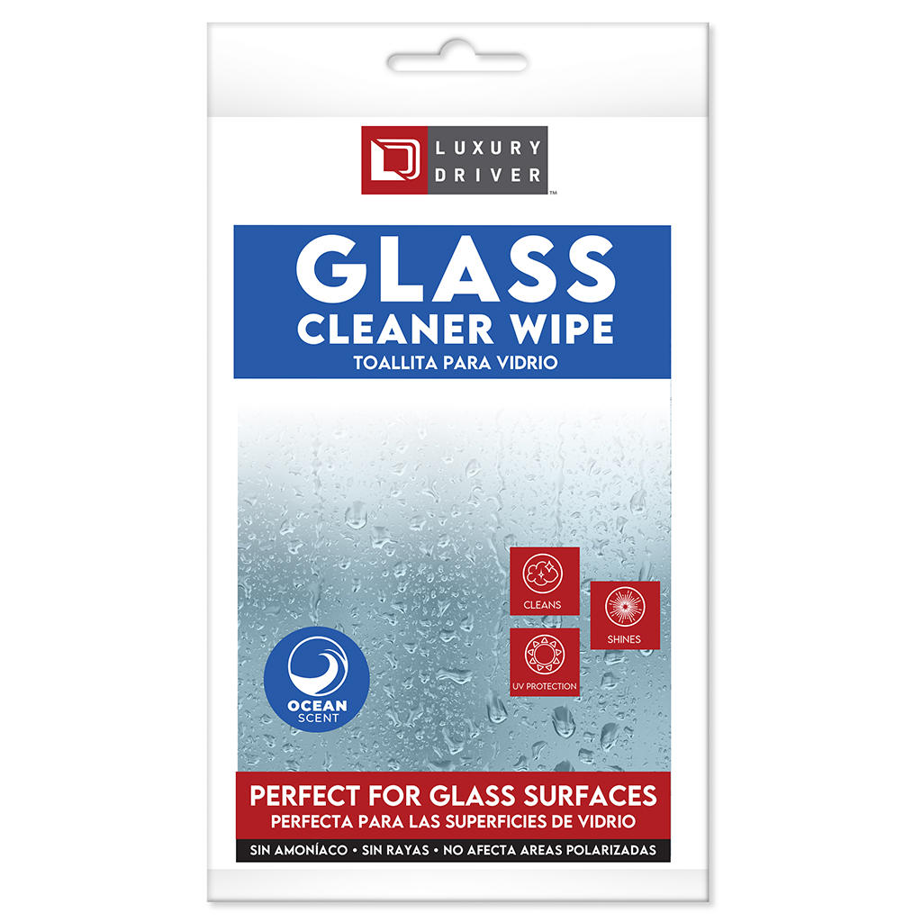 Luxury Driver Glass Cleaner Wipe CASE PACK 100