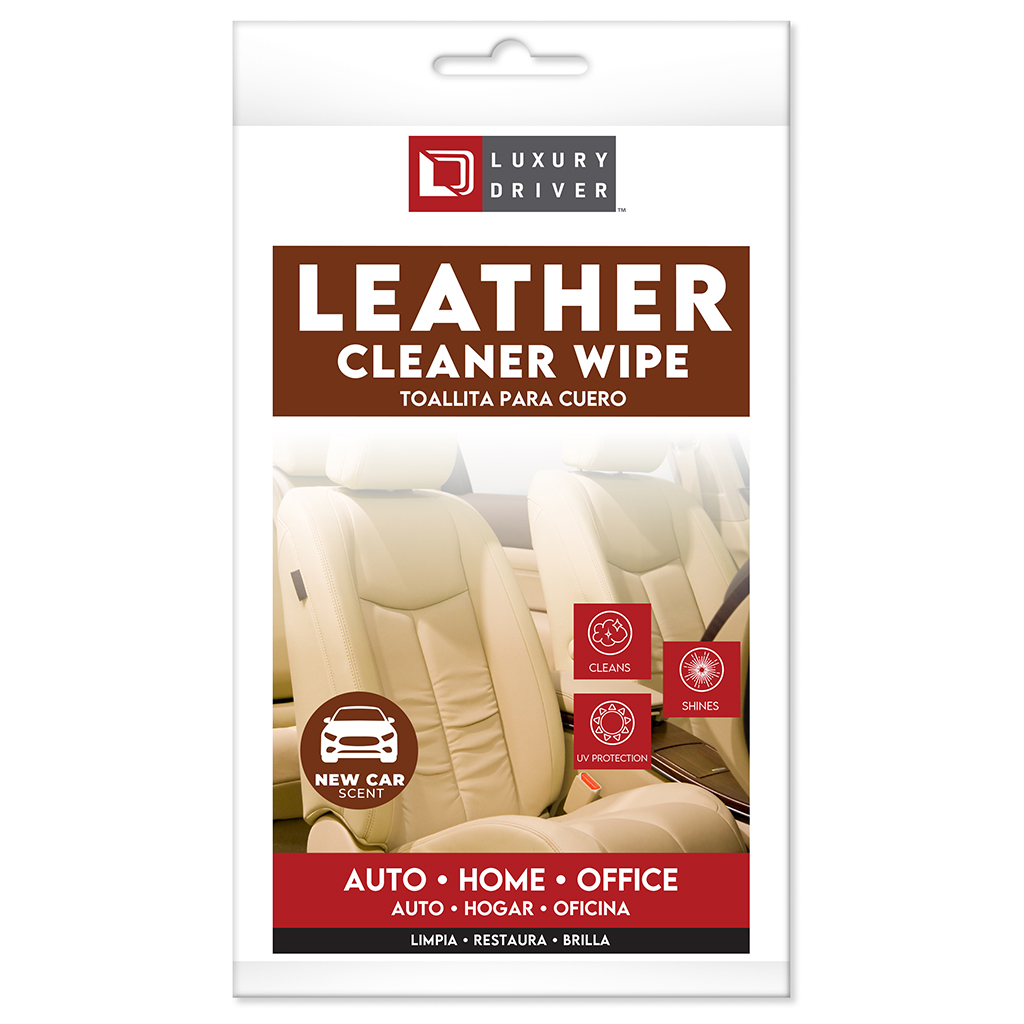 Luxury Driver Leather Cleaner Wipe CASE PACK 100