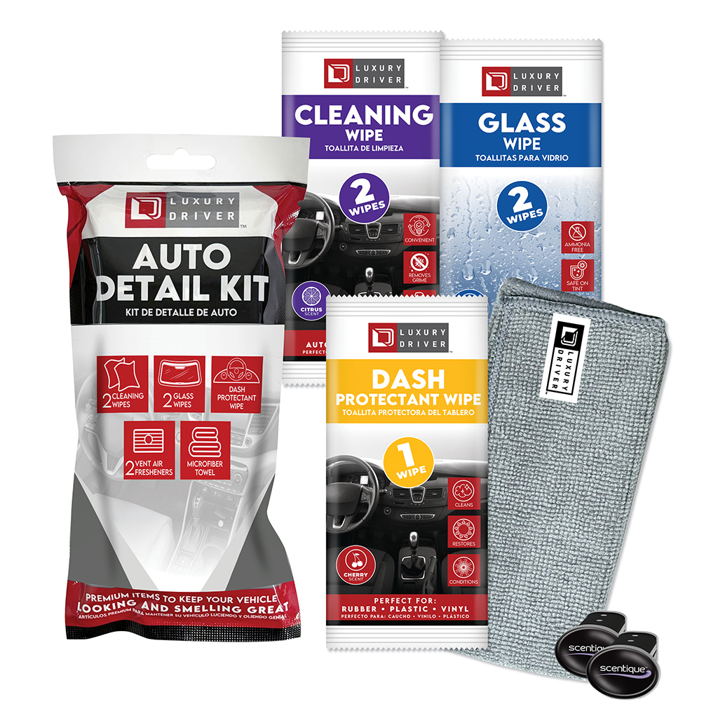 Luxury Driver Detail Vending Kit (Car Wash Retail) CASE PACK 100