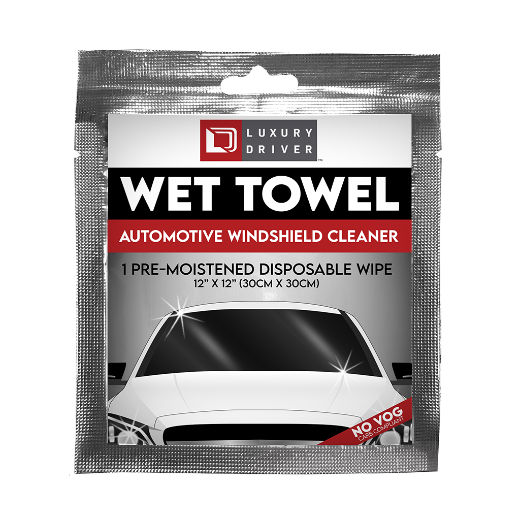 Luxury Driver Wet Towel CASE PACK 12