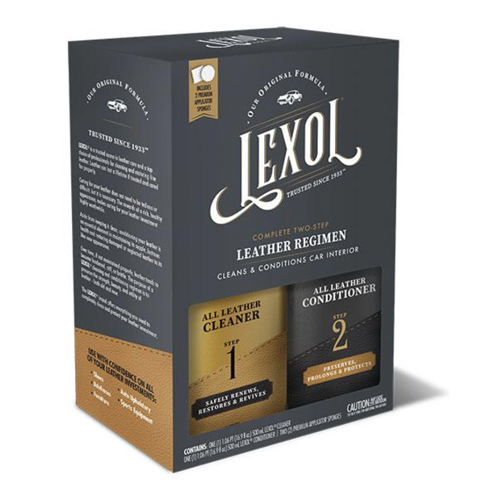 Lexol Leather Care Kit 8 Ounce CASE PACK 6
