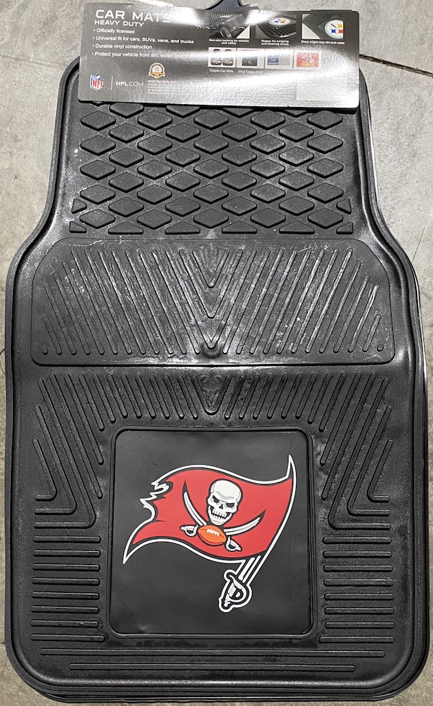 2 Piece All Weather Car Mat - Tampa Bay Buccaneers