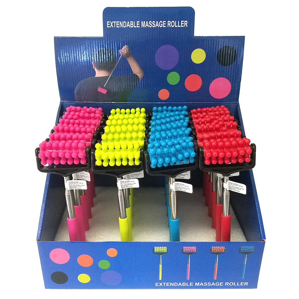 Extendable Roller Massager 24 Pc Display