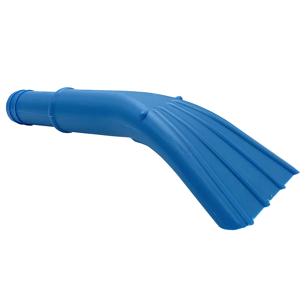 Vacuum Claw Nozzle 1.5 In x 12 In - Blue CASE PACK 50