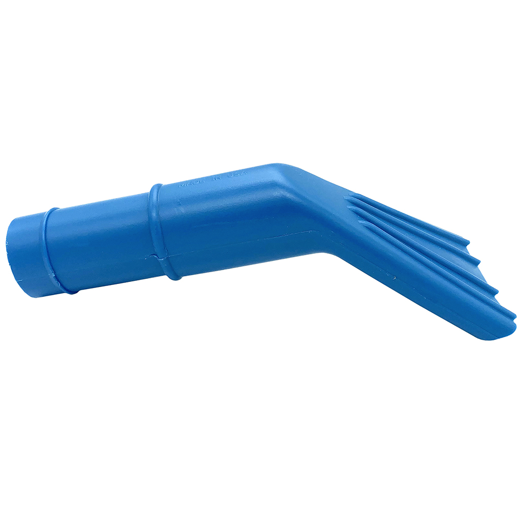 Vacuum Claw Nozzle 2 In x 12 In - Blue CASE PACK 10