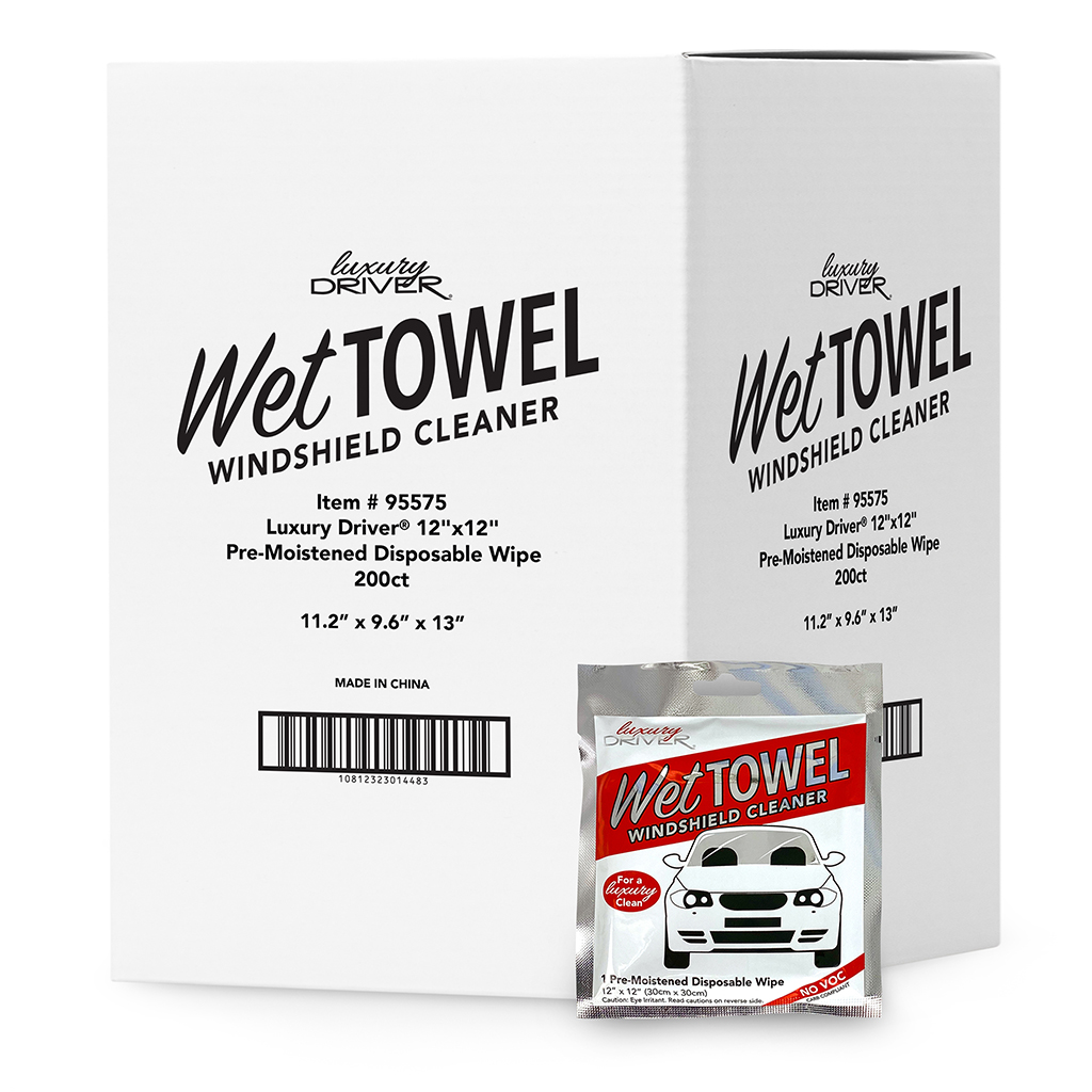 Luxury Driver Wet Towel - 200 Piece