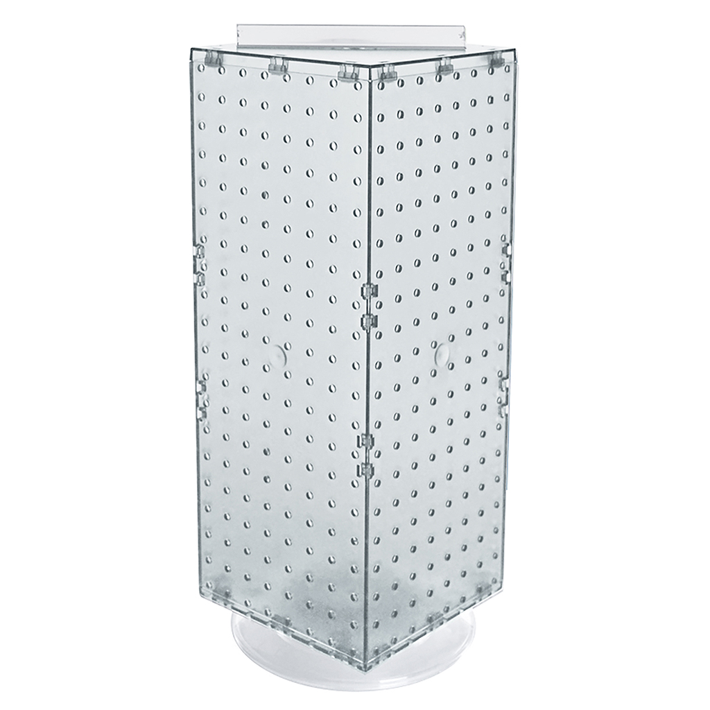 Clear Keychain Display - 4 Sided