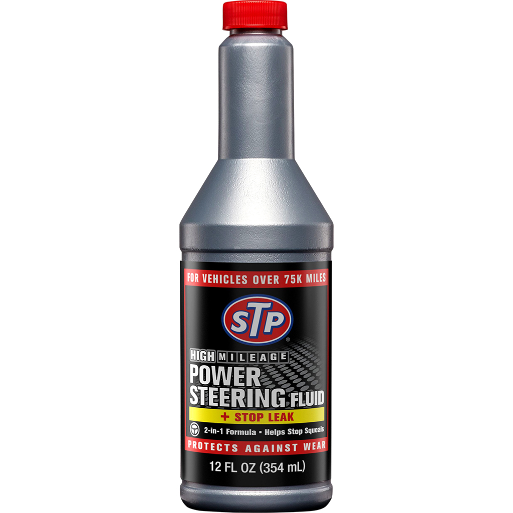 STP POWER STEERING FLUID & STOP LEAK 12 OZ. CASE PACK 6