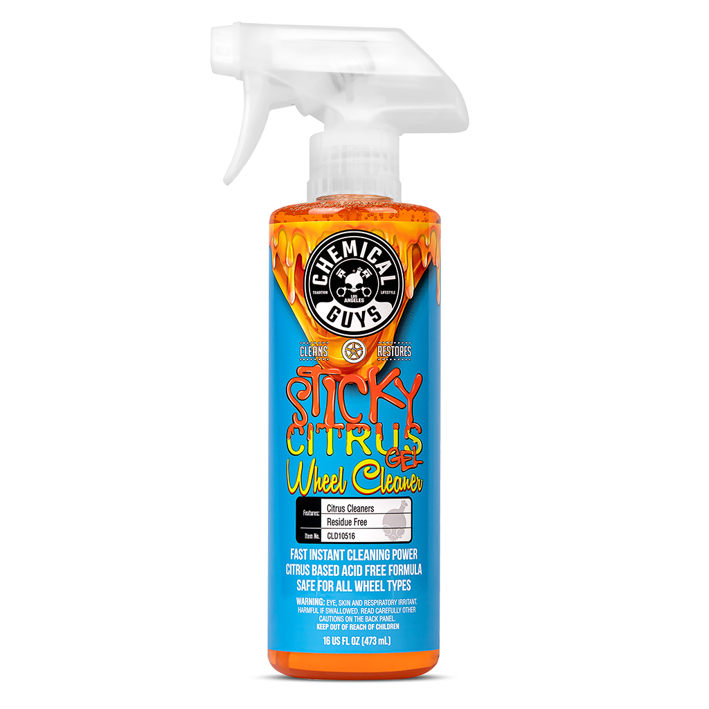 Chemical Guys Sticky Citrus Wheel and Rim Cleaner 16 Ounce CASE PACK 6