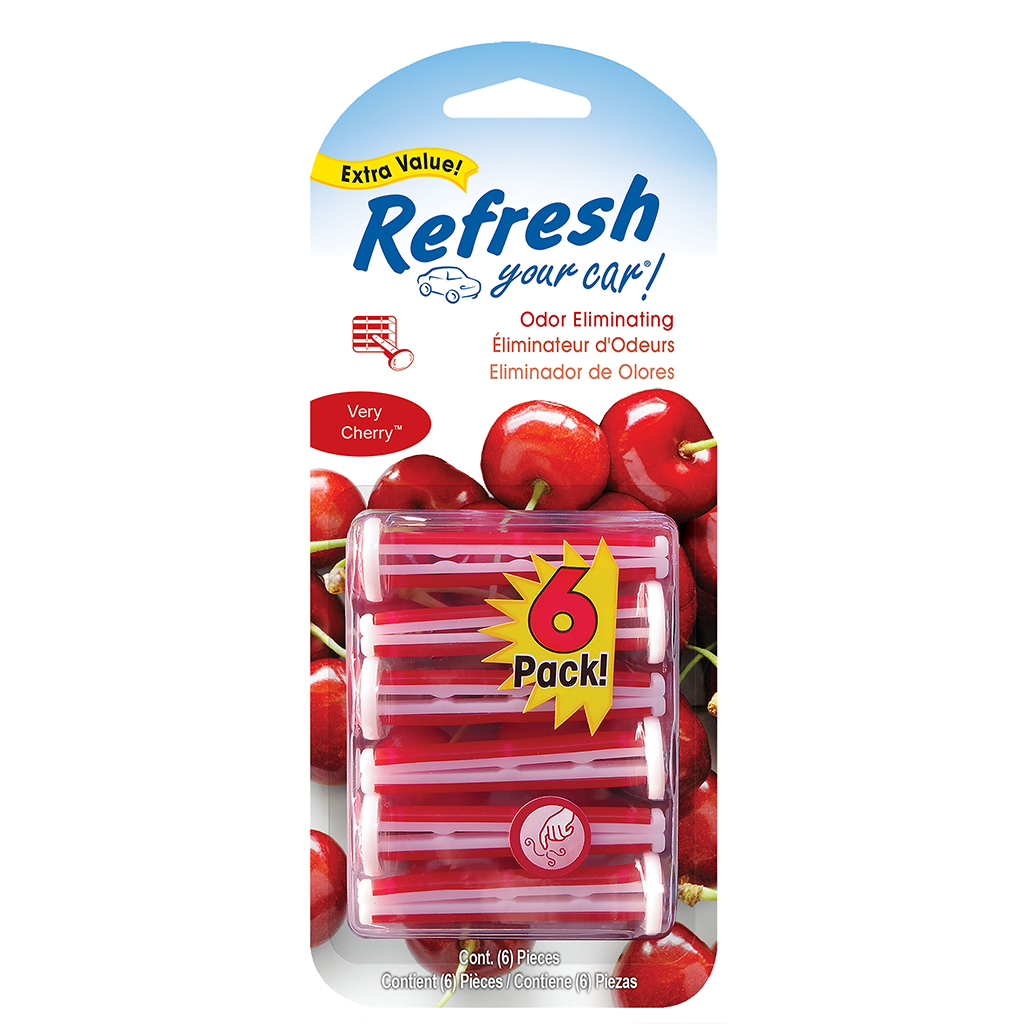 Ryc 6Pk Vent Sticks - Very Cherry CASE PACK 4