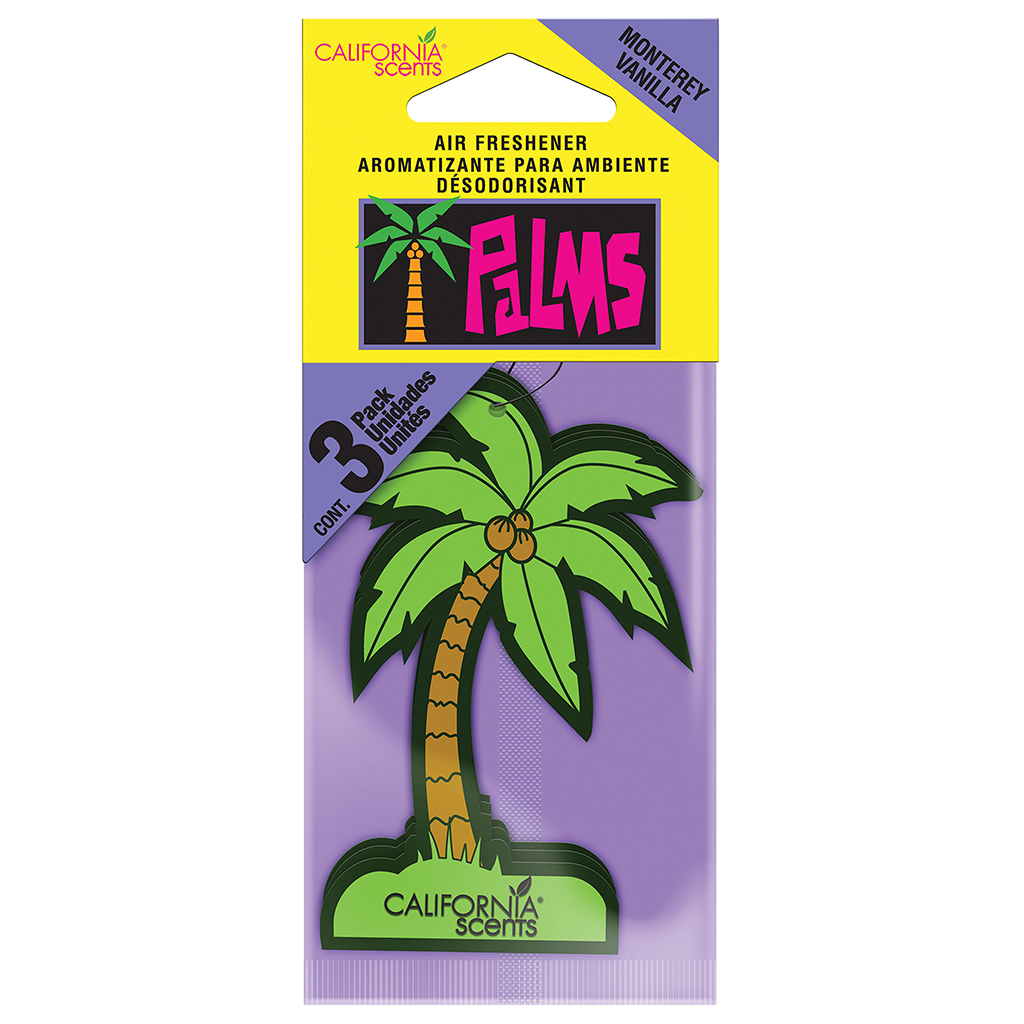 California Scents Palms Ho Mntry Vanilla 24X12 Pk288 CASE PACK 24