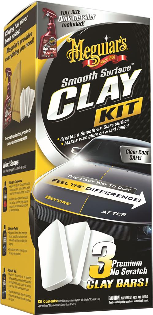 Meguiars Smooth Surface Clay Kit CASE PACK 4