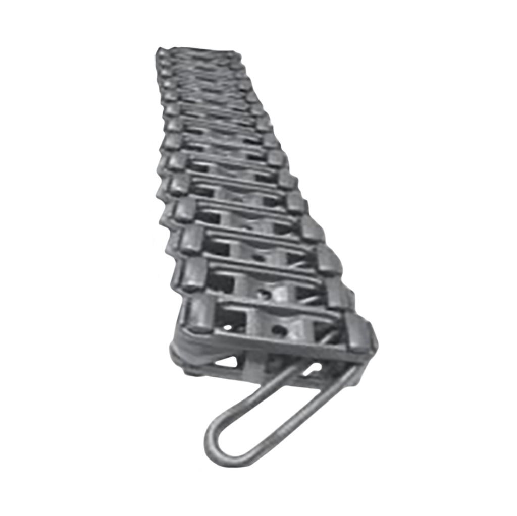 Hamel Chromium Steel 4 Inch Pitch Conveyor Chain - 10 Feet
