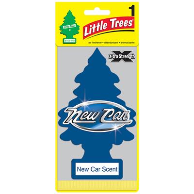 Little Tree Extra Strength Air Freshener  - New Car CASE PACK 24