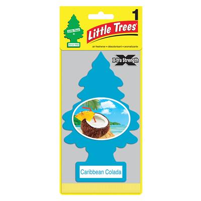 Little Tree Extra Strength Air Freshener  - Caribbean Colada CASE PACK 24