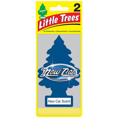 Little Tree Air Freshener 2 Pack - New Car CASE PACK 12