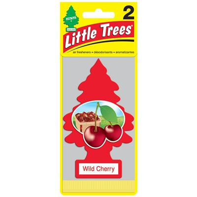 Little Tree Air Freshener 2 Pack - Wild Cherry CASE PACK 12