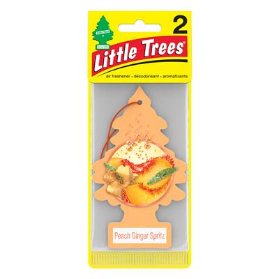 Little Tree Air Freshener 2 Pack - Peach Ginger Spritz CASE PACK 12