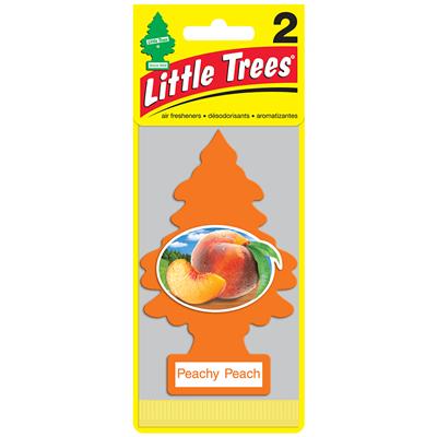Little Tree Air Freshener 2 Pack - Peach CASE PACK 12