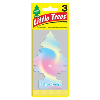 Little Tree Air Freshener 3 Pack - Cotton Candy CASE PACK 8