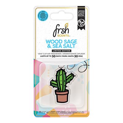 FRSH Cactus Inflatable 3D Vent Clip - Wood Sage & Sea Salt CASE PACK 24