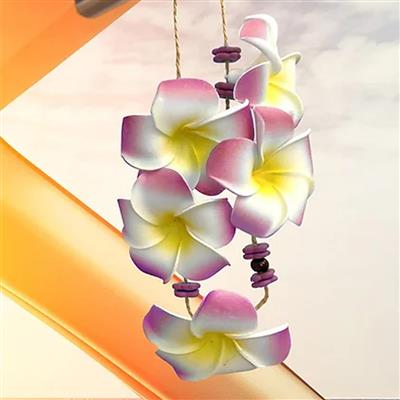FRSH Floral Necklace Hanging Air Freshener - Sunshine Vanilla CASE PACK 6