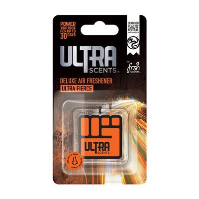 ULTRA Deluxe Hanging 3D Air Freshener - Fierce CASE PACK 6