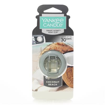 Yankee Candle Vent Clip Air Freshener - Coconut Beach CASE PACK 4