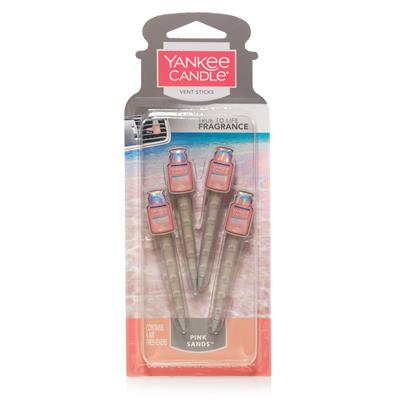 Yankee Candle Vent Stick Air Freshener - Pink Sands CASE PACK 6