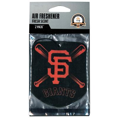 Sports Team Paper Air Freshener 2 Pack - San Francisco Giants CASE PACK 12
