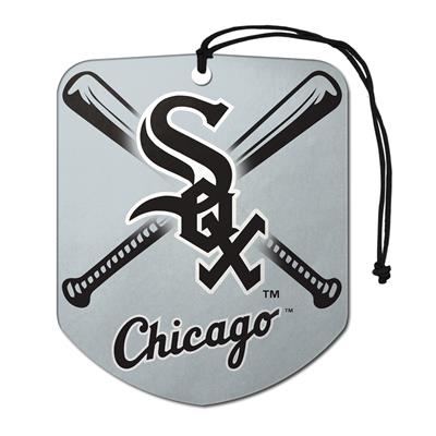 Sports Team Paper Air Freshener 2 Pack - Chicago White Sox CASE PACK 12