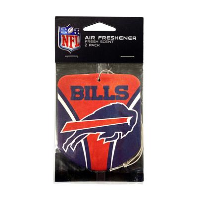 Sports Team Paper Air Freshener 2 Pack - Buffalo Bills CASE PACK 12