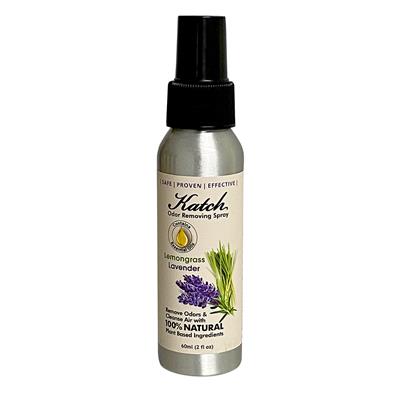 Katch Spray Air Freshener Odor Eliminator -- Lemon Grass and Lavender CASE PACK 12
