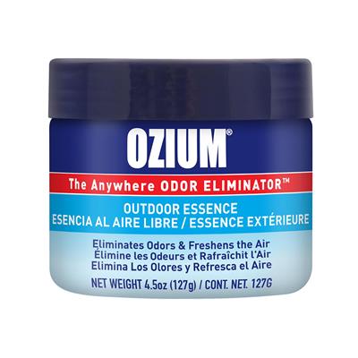 Ozium Air Sanitizer Gel Can 4.5 Ounce - Outdoor Essence CASE PACK 4