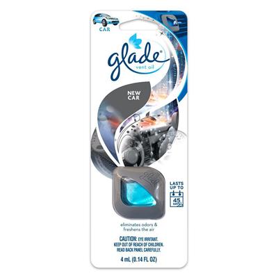 Glade Vent Oil Air Freshener - New Car CASE PACK 6