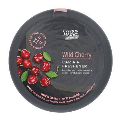 Citrus Magic Solid Air Freshener 8 Ounce - Wild Cherry CASE PACK 6