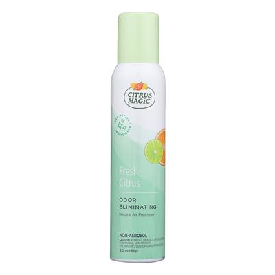 Citrus Magic Odor Eliminating Fragrance Spray 3 Ounce - Tropical Blend CASE PACK 6