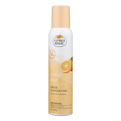 Citrus Magic Odor Eliminating Fragrance Spray 3 Ounce - Orange CASE PACK 6