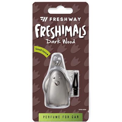 Fresh Way Freshimals 3D Vent Clip - Dark Wood CASE PACK 12
