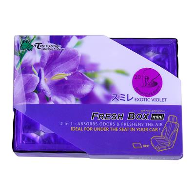 Treefrog Fresh Box Mini Air Freshener - Violet CASE PACK 24