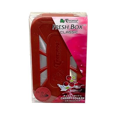 Treefrog Fresh Box Classic Air Freshener - Cherry Squash CASE PACK 24