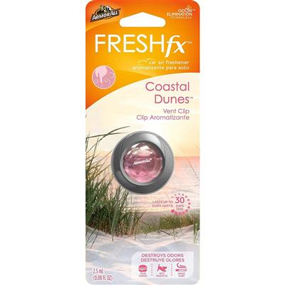 Armor All Vent Clip Air Freshener - Coastal Dunes CASE PACK 4