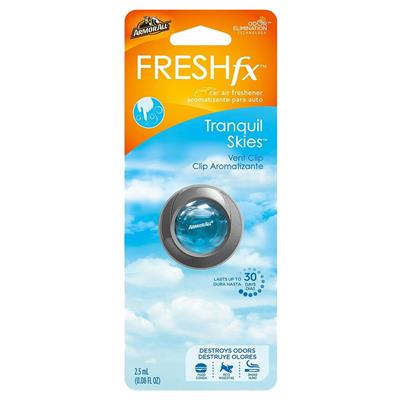 Armor All Vent Clip Air Freshener - Tranquil Skies CASE PACK 4