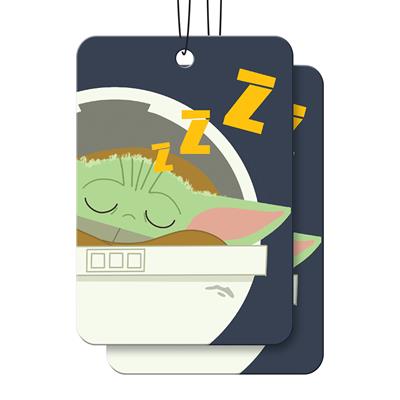 Star Wars Mandalorian The Child Sleeping - 2 Pack Paper Air Freshener CASE PACK 12
