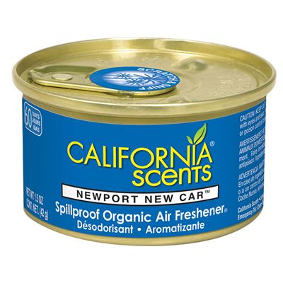 California Scents Can Air Freshener - New Car CASE PACK 12