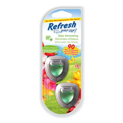 Refresh Mini Membrane Air Freshener 2 Pack - Fresh Spring Air CASE PACK 4