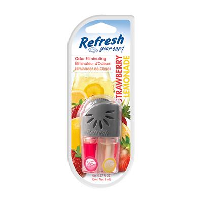Refresh Vent Dual Air Freshener - Strawberry/Lemonade CASE PACK 4