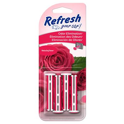 Refresh Auto Vent Stick Air Freshener - Relaxing Rose CASE PACK 6