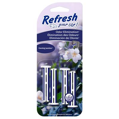 Refresh Auto Vent Stick Air Freshener - Evening Jasmine CASE PACK 6
