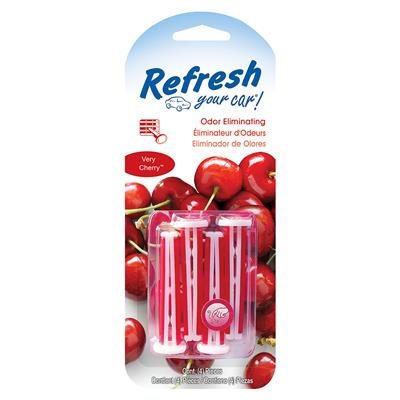 Refresh Auto Vent Stick Air Freshener - Cherry CASE PACK 6